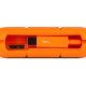 LaCie LAC9000488 disco rigido esterno 1 TB Micro-USB B 3.2 Gen 1 (3.1 Gen 1) Alluminio, Arancione 5
