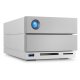 LaCie 2big Dock Thunderbolt 3 12TB array di dischi Desktop Grigio 8