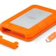 LaCie LAC9000489 disco rigido esterno 2 TB Micro-USB B 3.2 Gen 1 (3.1 Gen 1) Alluminio, Arancione 2