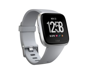 Fitbit Versa 3,4 cm (1.34") LCD Digitale Touch screen Argento