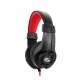 Gembird GHS-01 cuffia e auricolare Cablato A Padiglione Giocare Nero, Rosso 4