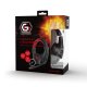 Gembird GHS-01 cuffia e auricolare Cablato A Padiglione Giocare Nero, Rosso 6