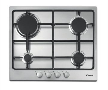 Candy CPG 64 S PX Acciaio inox Da incasso Gas 4 Fornello(i)