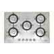 Candy CFX 75 P piano cottura Acciaio inox Da incasso Gas 5 Fornello(i) 2