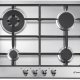 Candy PGC640SWX Acciaio inox Da incasso 60 cm Gas 4 Fornello(i) 2