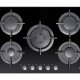 Candy Timeless CVG75SWGNX Nero Da incasso Gas 5 Fornello(i) 2