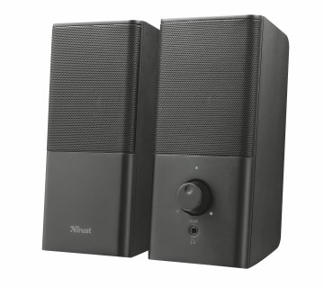 Trust Teros Speaker Set altoparlante 2-vie Nero Cablato 12 W
