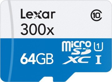 Lexar LSDMI64GBBNL300 memoria flash 64 GB MicroSDXC Classe 10