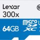 Lexar LSDMI64GBBNL300 memoria flash 64 GB MicroSDXC Classe 10 2