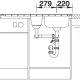 BLANCO Median 6 S Sx Lavello sottopiano Rettangolare Acciaio inox 7