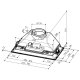 FABER S.p.A. INCA SMART C GR A52 Integrato Grigio 300 m³/h 3