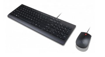 Lenovo Essential tastiera Mouse incluso USB Italiano Nero
