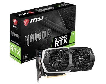 MSI ARMOR V373-013R scheda video NVIDIA GeForce RTX 2070 8 GB GDDR6