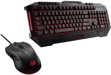 ASUS Cerberus Keyboard and Mouse Combo tastiera Mouse incluso USB QWERTY Italiano Nero
