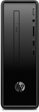 HP Slimline 290-p0003nl Intel® Core™ i3 i3-8100 8 GB DDR4-SDRAM 1 TB HDD Windows 10 Home Desktop PC Nero