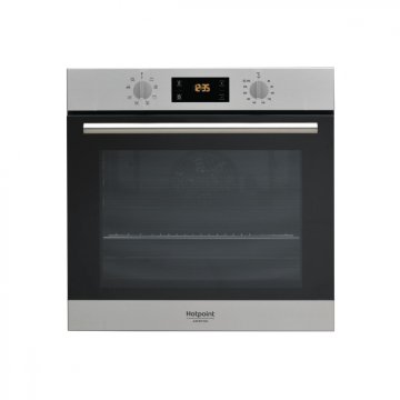 Hotpoint FA2 540 H IX HA 66 L A Nero, Stainless steel