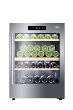 Haier WS50GDAI cantina vino Cantinetta vino con compressore Libera installazione Acciaio inox 50 bottiglia/bottiglie
