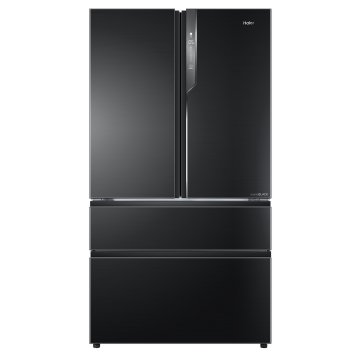 Haier HB25FSNAAA frigorifero side-by-side Libera installazione 685 L Nero