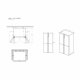 Haier Cube 90 Serie 7 HTF-610DSN7 frigorifero side-by-side Libera installazione 628 L F Nero 22