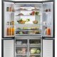 Haier Cube 90 Serie 7 HTF-610DSN7 frigorifero side-by-side Libera installazione 628 L F Nero 3