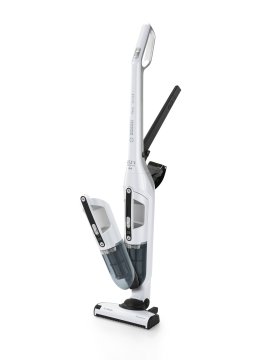 Bosch Serie 4 BBH32551 scopa elettrica Aspirapolvere a bastone 2 in 1 Batteria Secco Senza sacchetto 0,4 L Metallico, Bianco