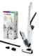 Bosch Serie 4 BBH32551 scopa elettrica Aspirapolvere a bastone 2 in 1 Batteria Secco Senza sacchetto 0,4 L Metallico, Bianco 18