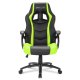 Sharkoon SKILLER SGS1 Sedia da gaming per PC Seduta imbottita Nero, Verde 3