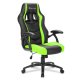 Sharkoon SKILLER SGS1 Sedia da gaming per PC Seduta imbottita Nero, Verde 4