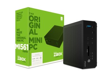Zotac ZBOX MI561 nano Nero BGA 1356 i7-7500U 2,7 GHz