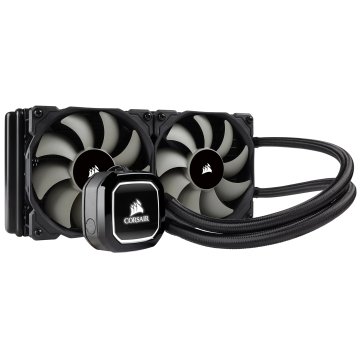 Corsair H100x Processore Raffreddatore di liquidi tutto in uno 12 cm Nero