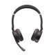 Jabra Evolve 75 UC Stereo Auricolare Con cavo e senza cavo A Padiglione Ufficio Micro-USB Bluetooth Nero 5