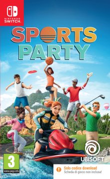 Ubisoft Sports Party, Code in Box, ITA Nintendo Switch