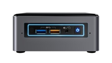 Intel NUC BOXNUC7I5BNHXF PC/stazione di lavoro Intel® Core™ i5 i5-7260U 4 GB DDR4-SDRAM 1 TB HDD Windows 10 Mini PCI Mini PC Nero, Grigio