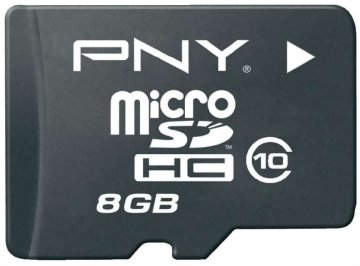 PNY MicroSD 8 GB Classe 10