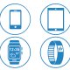 Varta 57911101111 Smartphone, Orologio intelligente, Tablet Nero, Grigio AC Interno 3