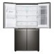 LG GMX936SBHV frigorifero Multidoor InstaView™ Libera installazione Nero 571 L A+ 9