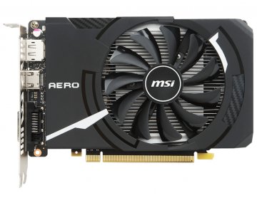 MSI AERO ITX GeForce GTX 1050 TI 4G OCV1 NVIDIA 4 GB GDDR5