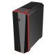 itek ORIGIN Midi Tower Nero, Rosso 6