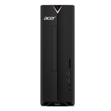 Acer Aspire XC-330 AMD A9 A9-9420 8 GB DDR4-SDRAM 1 TB HDD Windows 10 Home Desktop PC Nero
