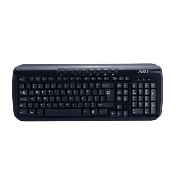 Adj TA218 tastiera Universale USB QWERTY Italiano Nero