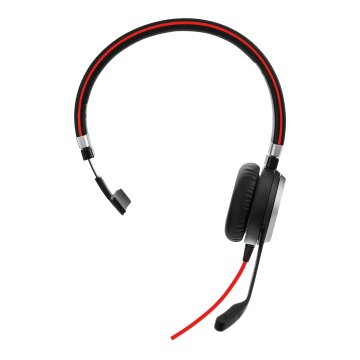 Jabra Evolve 40 MS Mono USB-C Auricolare Cablato A Padiglione Ufficio USB tipo-C Bluetooth Nero