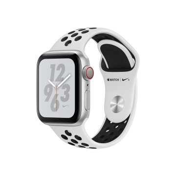 Apple Watch Nike+ Series 4 OLED 40 mm Digitale 324 x 394 Pixel Touch screen 4G Argento Wi-Fi GPS (satellitare)