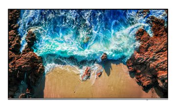 Samsung LH82QENELGC visualizzatore di messaggi 2,08 m (82") Wi-Fi 300 cd/m² 4K Ultra HD Nero, Argento 16/7