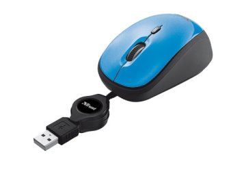 Trust Yvi mouse USB tipo A Ottico