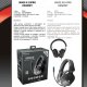 Xtreme Space X-23Pro Auricolare Cablato A Padiglione Giocare Nero 5