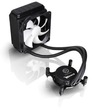 Thermaltake Water 3.0 Performer C Processore Raffreddatore di liquidi tutto in uno 12 cm Nero, Bianco