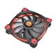 Thermaltake Riing Silent 12 Processore Raffreddatore d'aria 12 cm Nero, Rosso, Argento 6