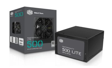Cooler Master MasterWatt Lite alimentatore per computer 500 W 20+4 pin ATX ATX Nero