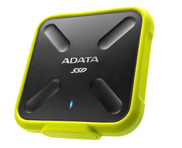 ADATA SD700 256 GB Micro-USB B 3.2 Gen 1 (3.1 Gen 1) Nero, Giallo