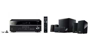 Yamaha YHT-2950 BL sistema home cinema 5.1 canali Compatibilità 3D Nero